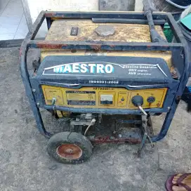 Saya menerima genset rusak atau padam
