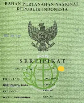 Tanah SHM murmer bonus lebih dari 50 pohon jati