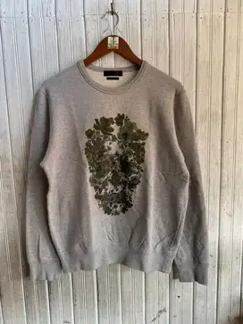 Crewneck Alexander Mcqueen Floral Skull 750
