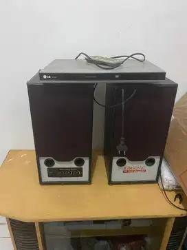 Speaker aktif dan vcd