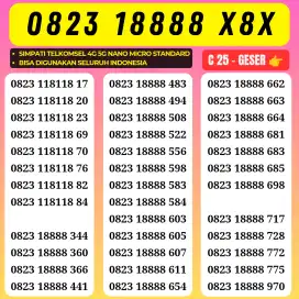 Nomor Cantik TELKOMSEL SUPER SUPPORT 5G