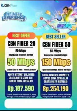 Promo wifi CBN medan