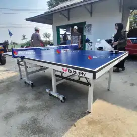 (Baru) 25mm MDF tebal tenis meja pingpong buterfly
