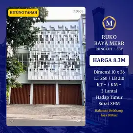 Ruko Hitung Tanah Raya MERR Rungkut Surabaya
