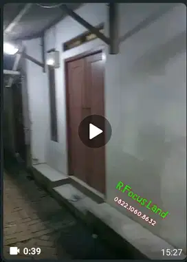 Kontrakan 1 pintu SHM di CIPADU Larangan