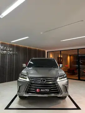 Lexus LX570 Luxury AT 2018 Abu-abu met B505DSL Km41rb Nik 2017 F-Sport