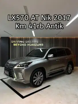 Lexus LX570 Luxury AT 2018 Abu-abu met B505DSL Km41rb Nik 2017 F-Sport