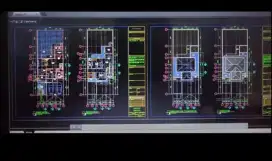 Jasa Desain Gambar 2D ( AutoCad ) & RAB
