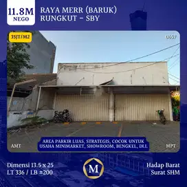 Ruko Raya MERR Baruk Rungkut Surabaya