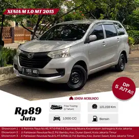 Xenia M 1.0 MT 2015 Silver (Barong) DP 5jt Kredit Terbaik SeOLX!