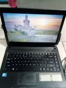 Bismillah jual Ajja laptop aspire 4378 ram 4 / 500 GB hDD