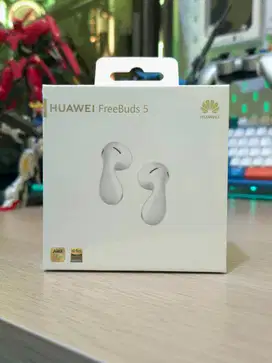 HUAWEI FreeBuds 5 Warna Ceramic White Baru dan segel