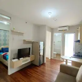 Sewa Bulanan Tahunan Apartemen Bassura City 2 BR Furnish Bagus FreeIPL