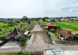 Tanah SHM Pekarangan di Jl. Damai, Untuk Villa Homestay, view merapi