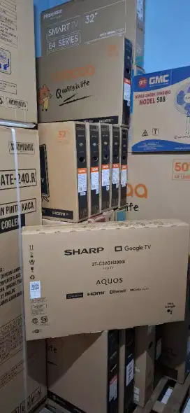 Led tv 32 inc oocaa smart 32s3u gress garansi resmi + pasang bracket
