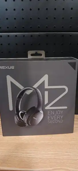 Rexus Headset Bluetooth Wireless M2 - Headphone Earphone