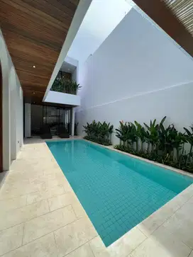 NEWLY BUILT VILLA DI LOKASI SUPER LANGKA TANAH BARAK, CANGGU - BALI