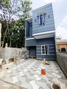 Rumah baru siap huni 775 free balik nama shm 2kt 2km 2 lantai jakarta