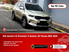 [ LOW KM ] Kia Sonet 1.5 Premier Sunroof BOSE 5 Seater AT 2021/2022