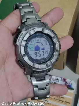 Casio Protrek prg250t titanium