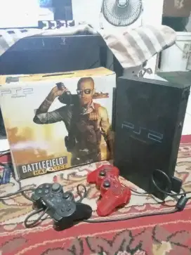 ps 2 fat hardisk dalam 80gb.fullset mulus no minus.minat langsung wa