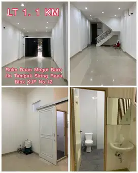 Dijual Ruko 4 lantai di Daan Mogot Baru (depan Mall Matahari)