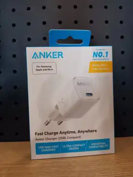Anker A2656L21 Charger Power Adapter - 25W WHITE