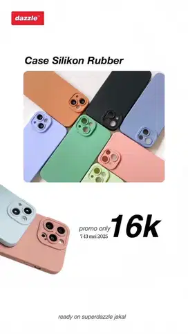 Case rubber silikon