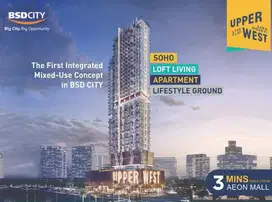 UPPER WEST BSD, SATU-SATUNYA SOHO PREMIUM DI BSD, harga mulai 2M an