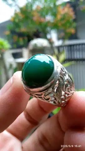 BACAN DOKO LAWAS NATURAL SERAT HALUS KANTORAN RING PERAK.