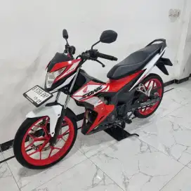 Honda Sonic 150 R LED Fi 2024 / 2025 bln 10 Racing Red Satria Mulus