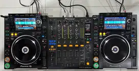 Alat DJ Pioneer CDJ 2000 Nexus 2 (x2) + DJM 900 NEXUS USB Set DJ Club