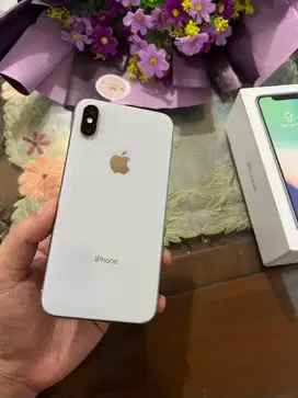 Iphone X 64gb White, Original Mulus
