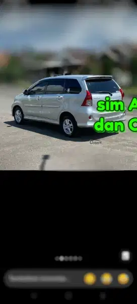 Mobil Avanza d sewakan harian plus sopir