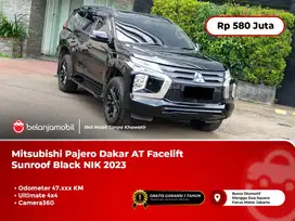 [ TANGAN PERTAMA ] Mitsubishi Pajero Dakar Ultimate 4x4 AT HITAM 2023