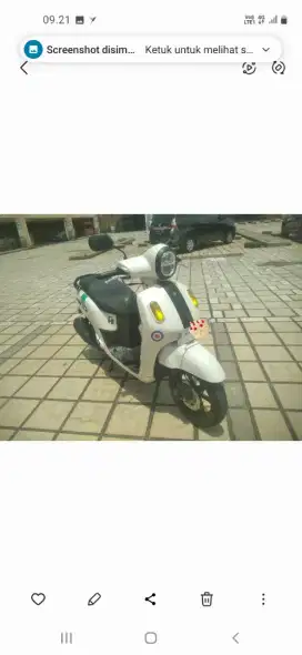 Jual motor yamaha fazzio