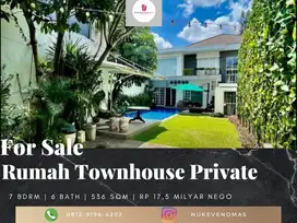 Dijual Rumah Townhouse Bagus Furnished SHM Duren Tiga, Jakarta Selatan