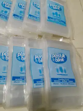 Standing Pouch ukuran 14x22 cm seal lebar