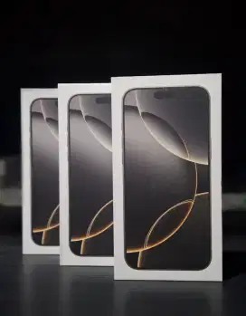 Promo Terbatas Iphone 16PM 256 Desert Potongan 1juta Kartu Kredit
