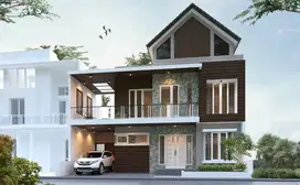 dijual rumah villa modern di kota batu malang