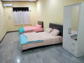 Kos Harian di Menteng kmr luas (twin bed queen)