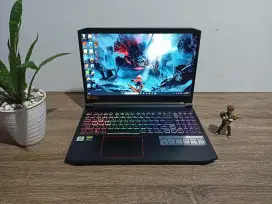 Gaming acer nitro 5 core i7 gen10 nvidia gtx1650ti 8gb 512gb