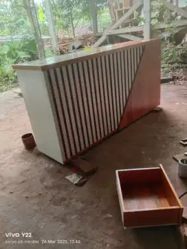 meja kasir meja barista