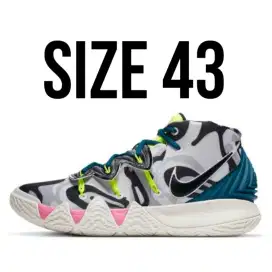 Sepatu basket Nike kyrie hybrid s2 what the neon