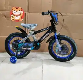 Sepeda Anak BMX Foster Ban Jumbo 3.0 lengkap musik berlampu UK16 18