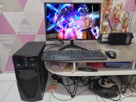 PC GAMING DESIGN + LCD + RAM 8 GB + HD 500 GB + GAMES FILM APP