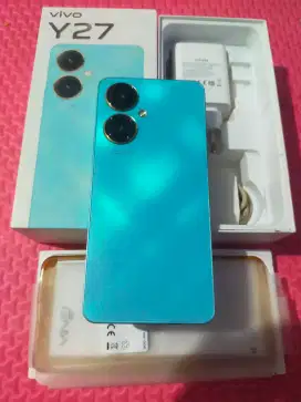 Vivo y27 6+6/128 GB fullset no minus jual harga pas net gan.