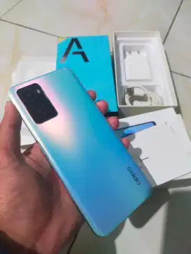 Oppo a76 6+4/128 GB fullset no minus jual harga pas net gan.