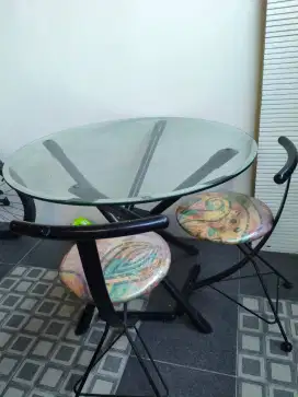 Meja Makan set 4 kursi Makan