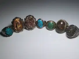 Borongan batu akik sakral dan pirus
